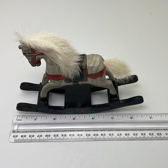 Folk Vintage Rocking Horse Holiday - Picture 15 of 15